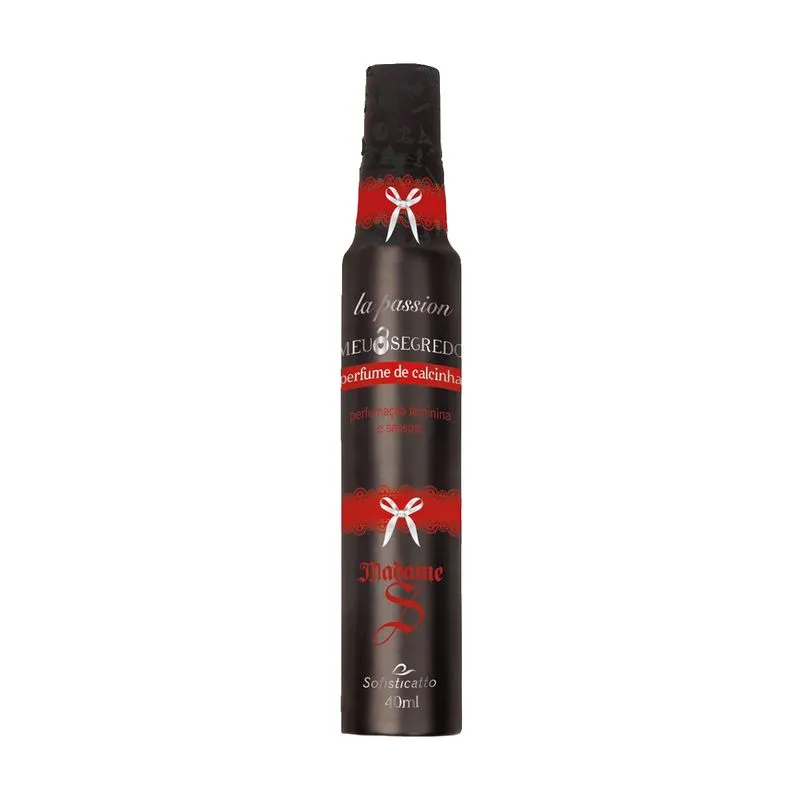 Meu Segredo Perfume de Calcinha 40ml Linha La Passion Sofisticatto