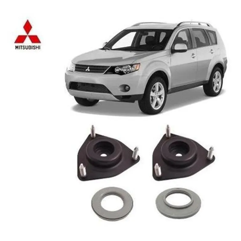 2 Coxim Rolamento Suspensão Mitsubishi Outlander 2007 2008 2009 2010