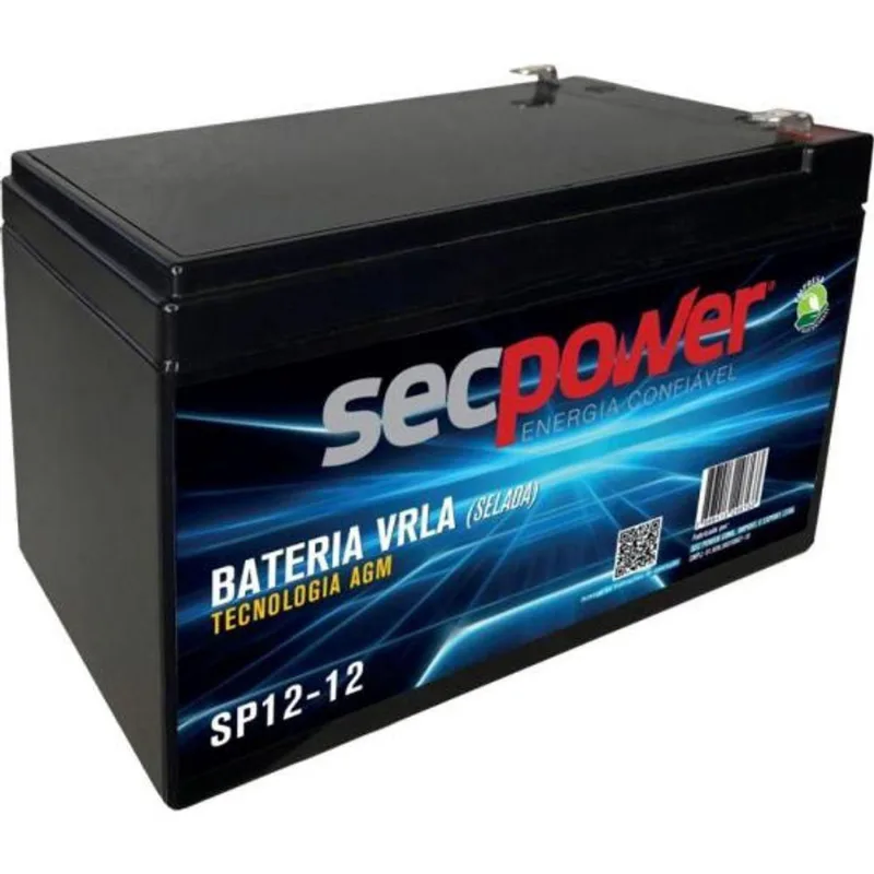 Bateria Selada 12v 12ah Sp12-12 Secpower