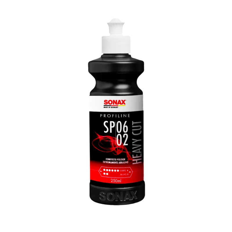 SP 06-02 Heavy Cut Composto Polidor de Corte Sonax 250ml