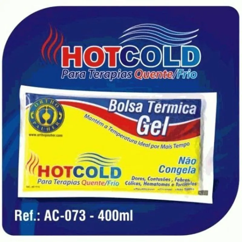 Bolsa Térmica de Gel Quente e Fria Hot Cold 400 ml AC073 Orthopauher