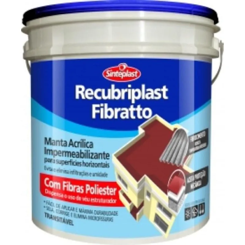 Manta Liquida Imperm. Telhados E Lajes 18Kg - Fibratto Telha