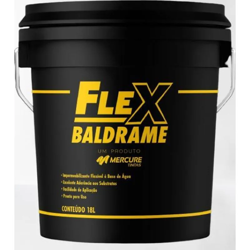 Impermeabilizante Flexível A Base De Água Flexbaldrame 3,6l.