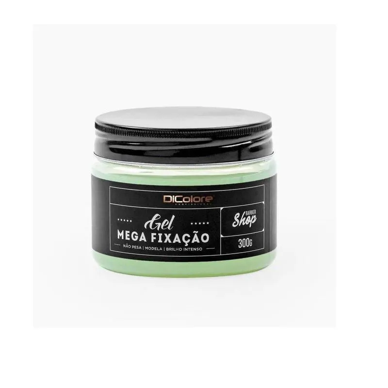 Gel Para Cabelo Mega Fixação Dicolore Barbershop 300G