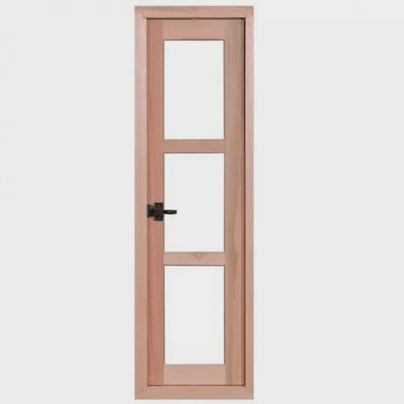 Janela de Madeira Maxim-Ar 110x30cm Pivotante Caixilho 9,4cm ewk JP63 Rondosul