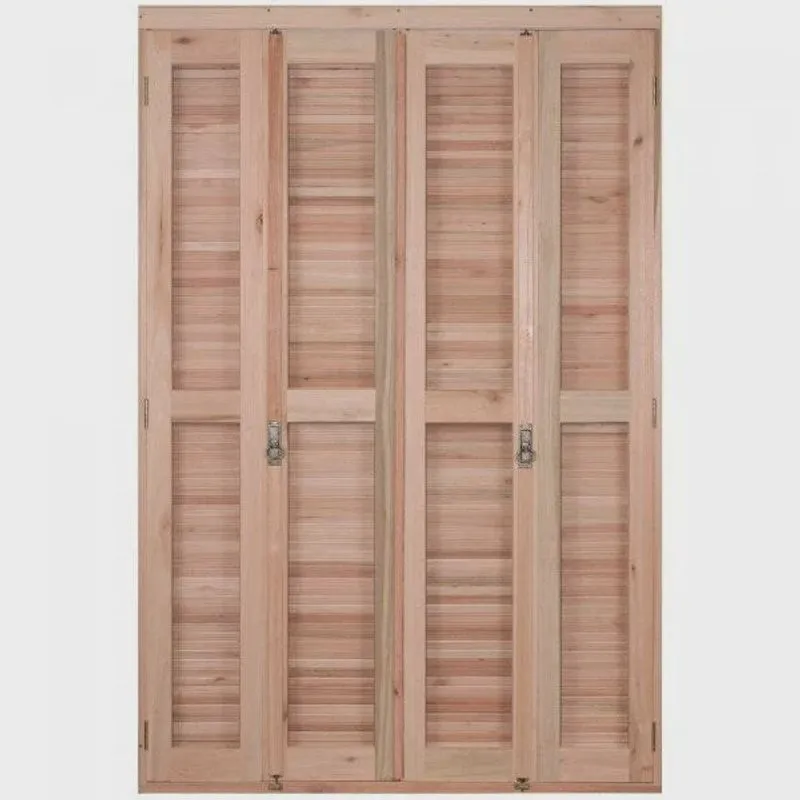Porta de Madeira Balcão Pantográfica 213x140cm com Batente de 14cm ewk 466 Rondosul