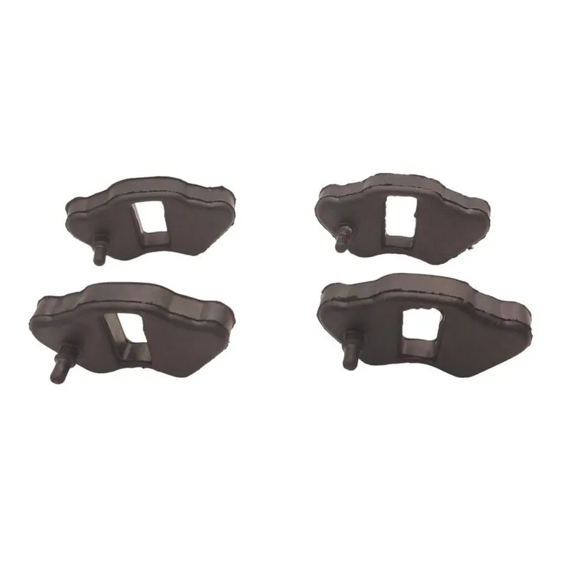 Kit Coxim Borracha Coroa Sundown Web 100 Até 2014 4 Peças