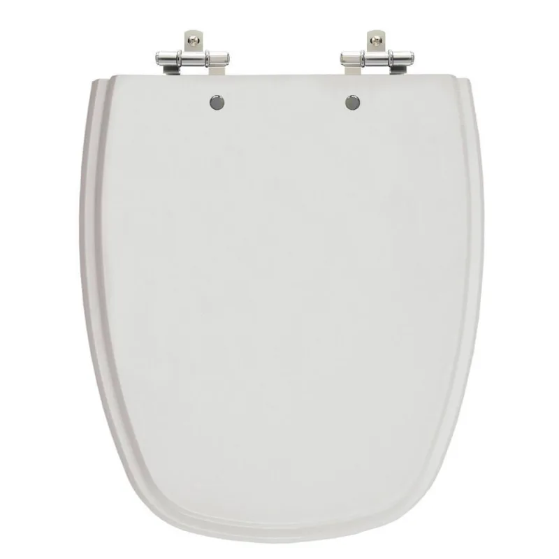 Assento Laqueado Monte Carlo Cinza Claro Tampa Vaso Deca Mdf