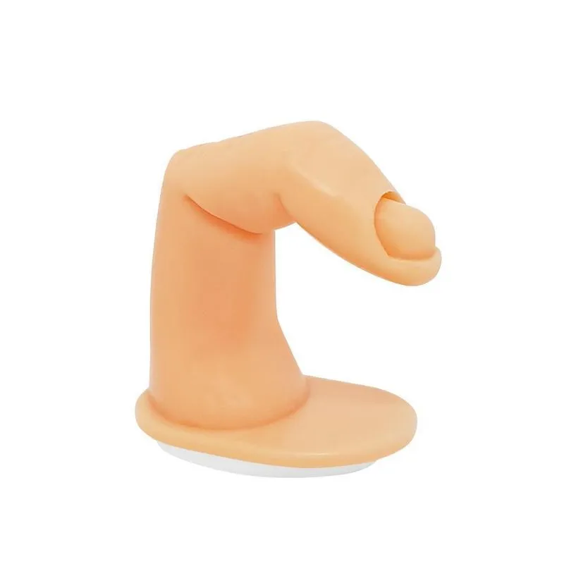 Dedo Para Treino Manicure Alongamento Unha