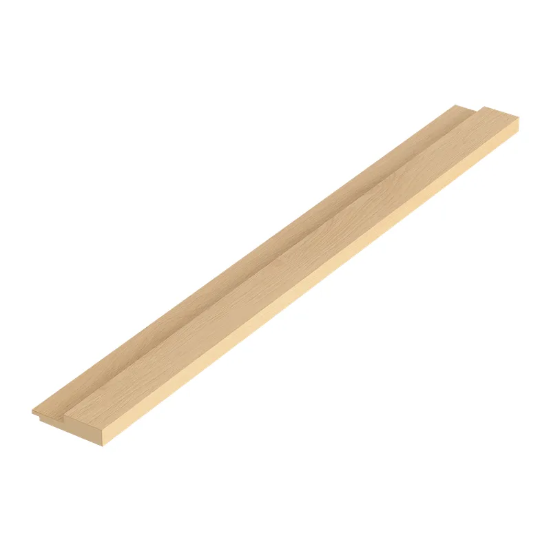 Acabamento Macho Ripado Barras RU Eucatex Natural Oak 270 cm x 5,5 cm Unitário