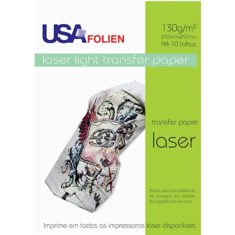 Papel Transfer Laser A4 140G