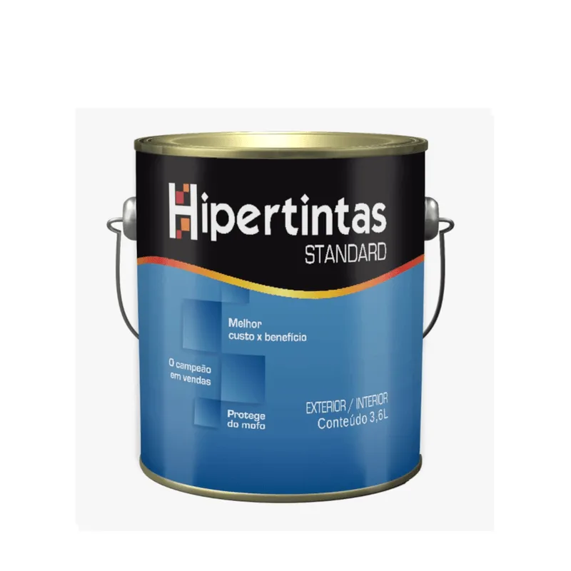 Tinta Acrílico Standard Fosco Mel 3,6 Litros Hipertintas ACR STANDARD MEL 3,600G AFE TINTAS