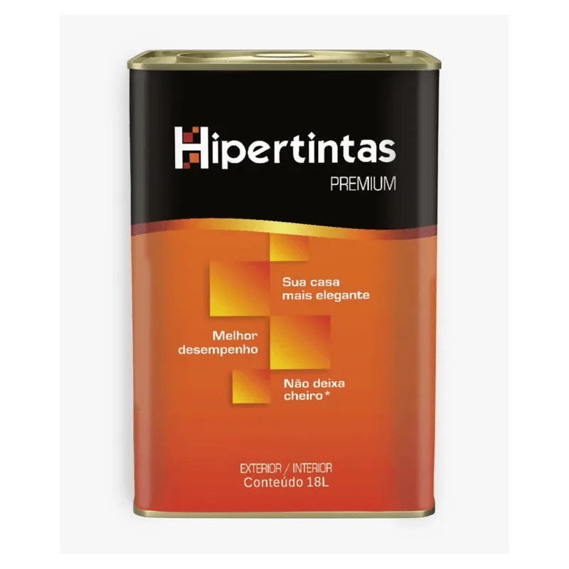 Tinta Acrílica Premium Fosco Vanilla 18 Litros Hipertintas ACR FOS VANILLA 18,00L AFE GOLD