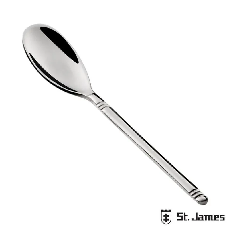 Jogo De Colheres Para Café Com 06 Peças Em Prata - Saint James