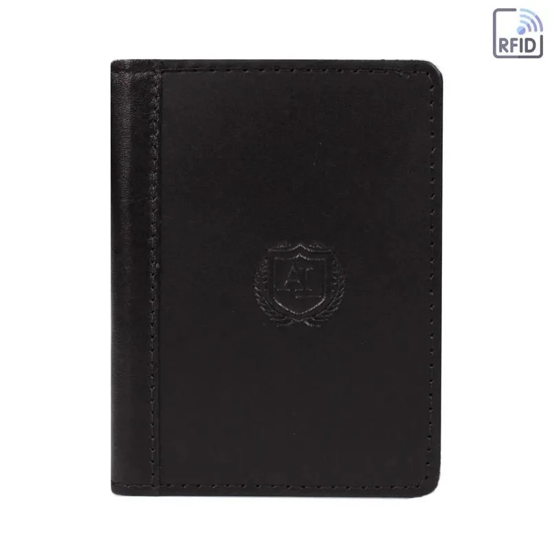 Carteira Anti-furto Couros Artlux Rfid 3019 - Preto