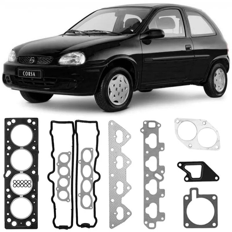 Jogo Junta Motor Baspack Chevrolet Corsa 1.0 16V 99 a 2003 Bastos 121293PK