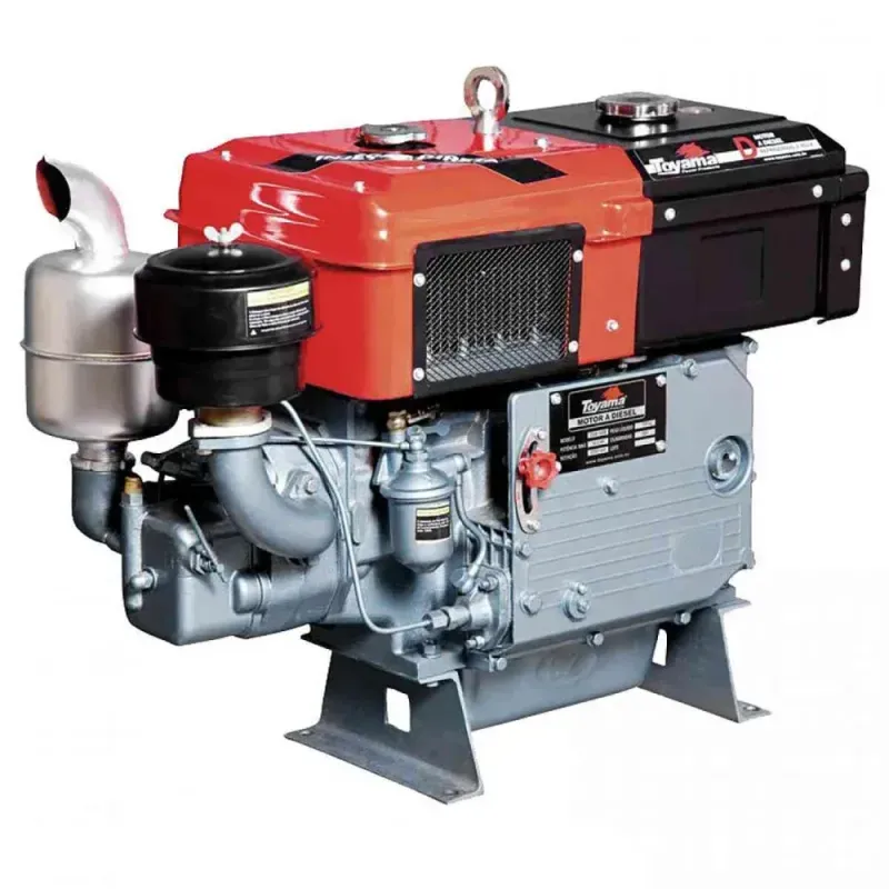Motor Diesel 16,5HP Com sifão Toyama Motor a Diesel 16,5HP Com Sifão TDWE18XP Toyama