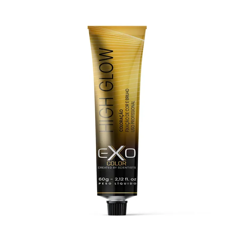 EXO COLOR - HIGH GLOW - 7.66 LOURO MEDIO VERMELHO INTENSO