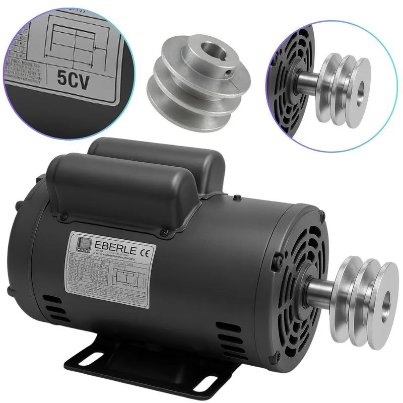 Motor Elétrico Mono 5cv Compressor De 20, Serra Bancada