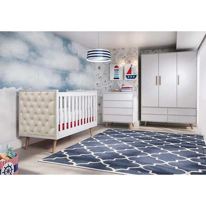 Quarto Infantil Decorado Lorena Branco