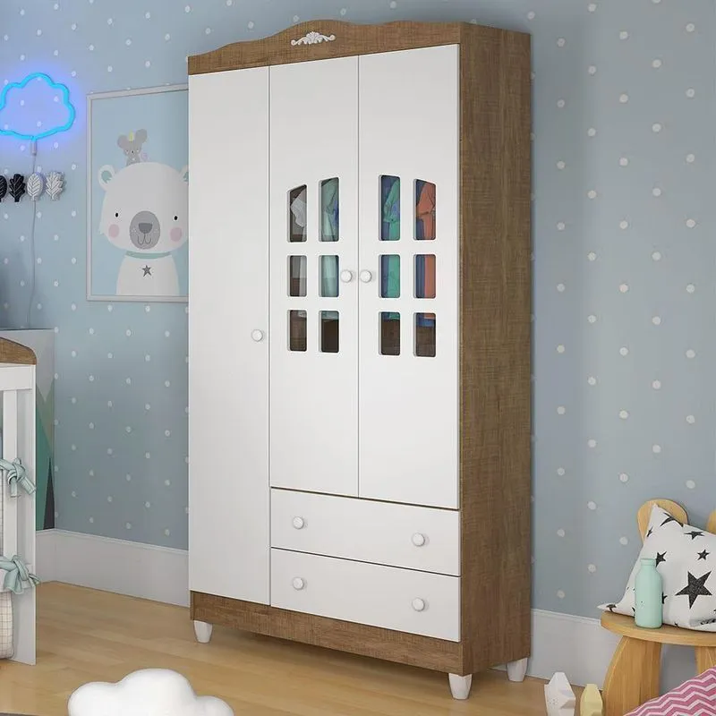 Guarda Roupa Infantil Branco