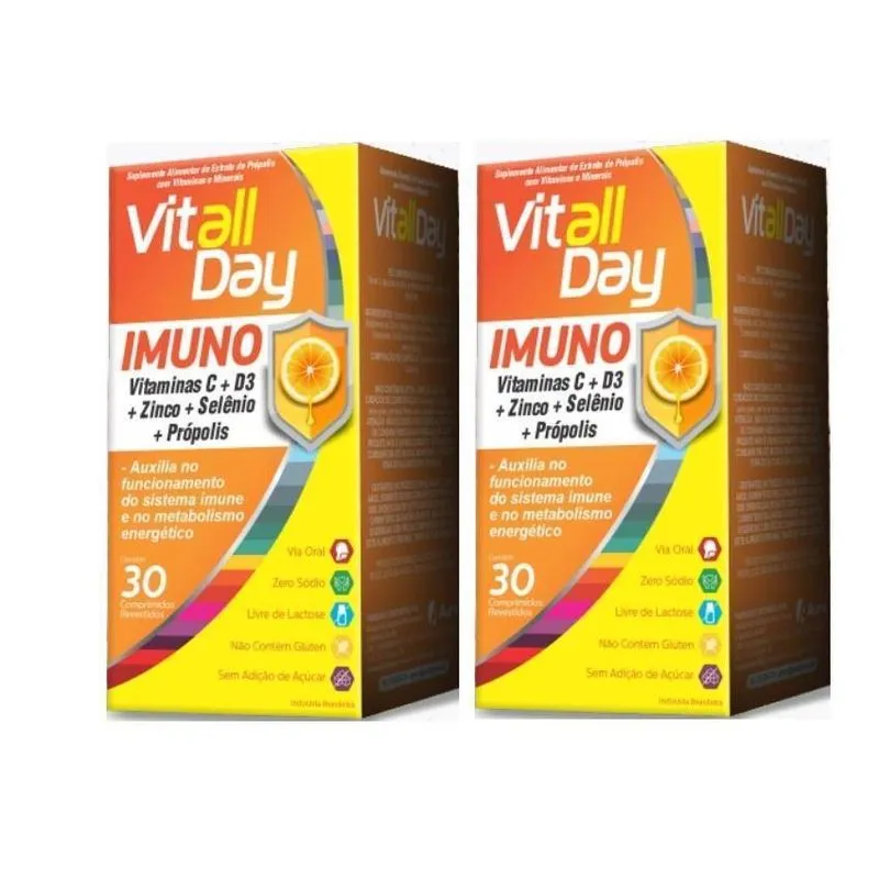 Imuno 60 Cáps. 500mg Com Própolis Kit