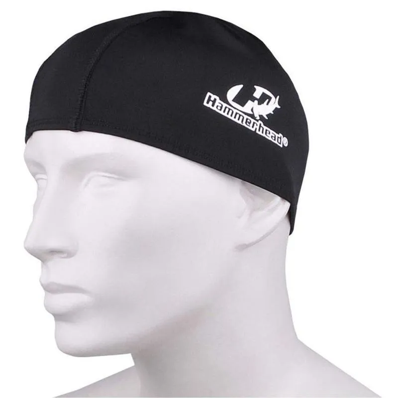 Touca De Natação Hammerhead Lycra Preto St