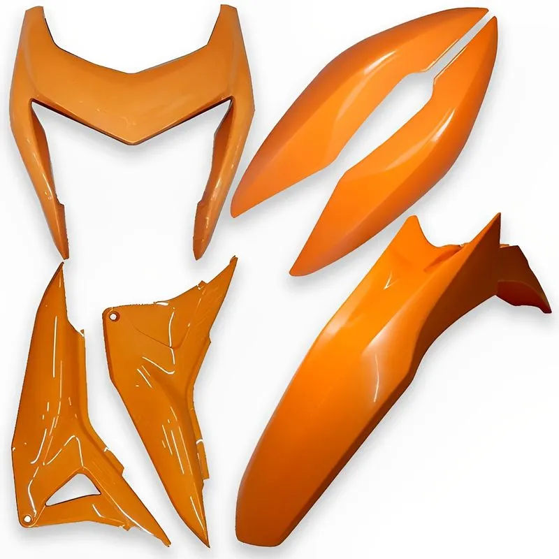 Kit Carenagem Completo NXR 160 Bros 2019 Laranja