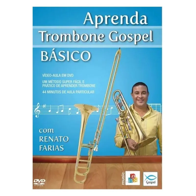 Dvd gospel trombone basico music abc
