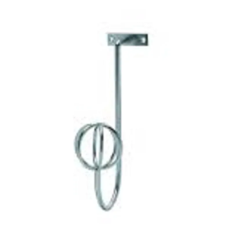 Abraçadeira Globo Cromada para Cortinas ( Peça )