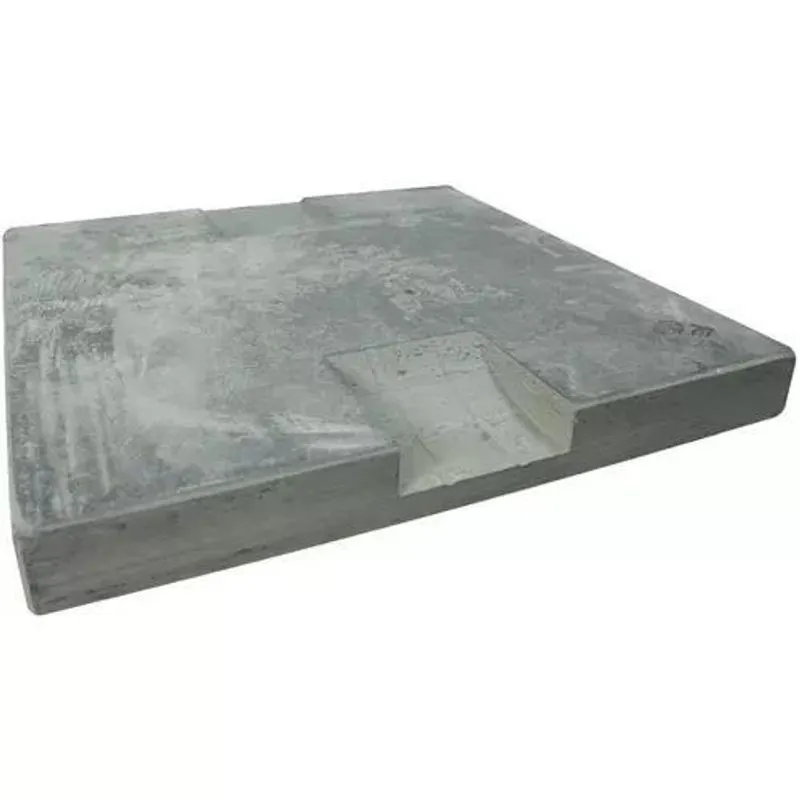 Contra Peso Para Ombrelone De Concreto 49x49 Cm - 29,5 Kg