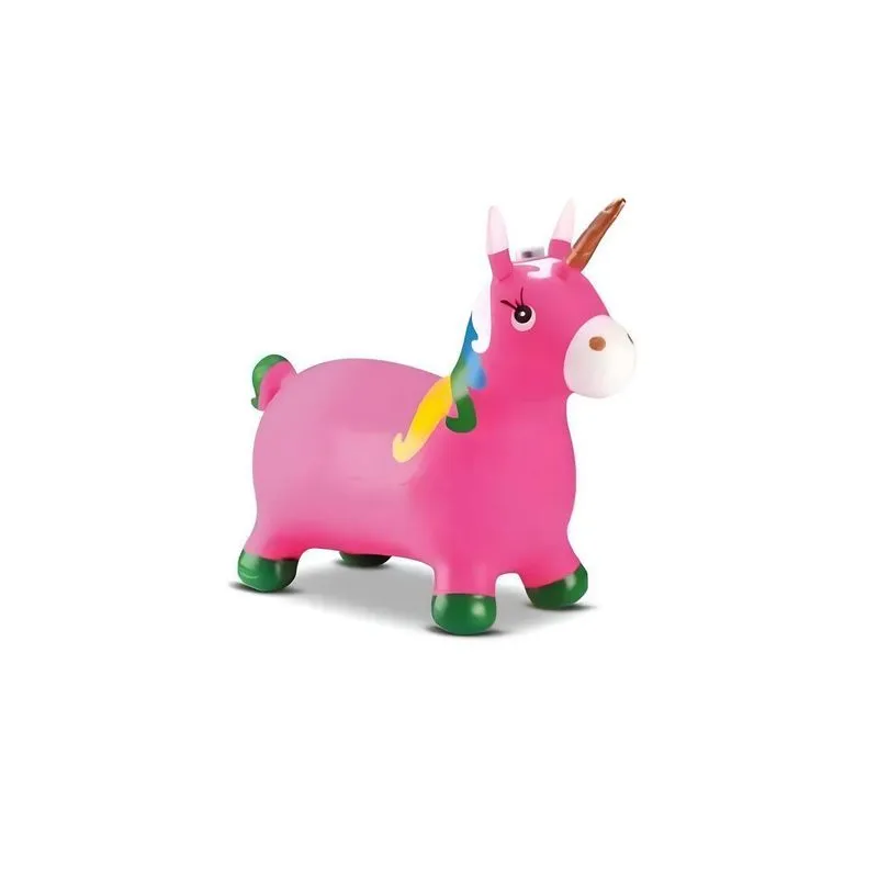 Unicórnio Cavalinho Upa Upa Infantil De Brinquedo Pula Pula