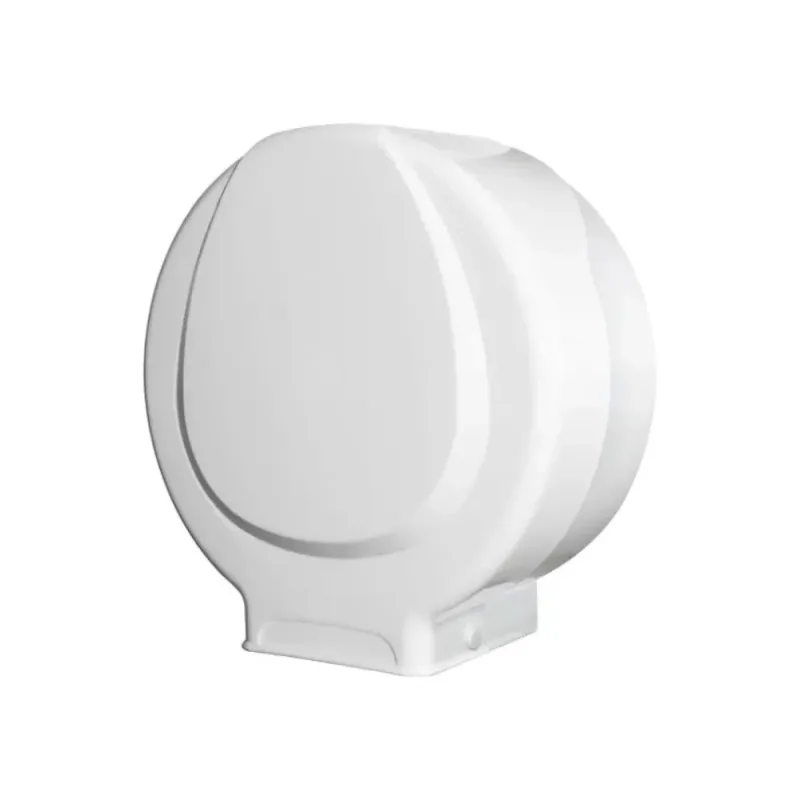 Dispenser Para Papel Higiênico Rolo PP Branco/Branco - Plestin
