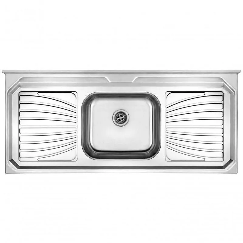 Pia De Inox 1,50 X 0,53 Escorredor