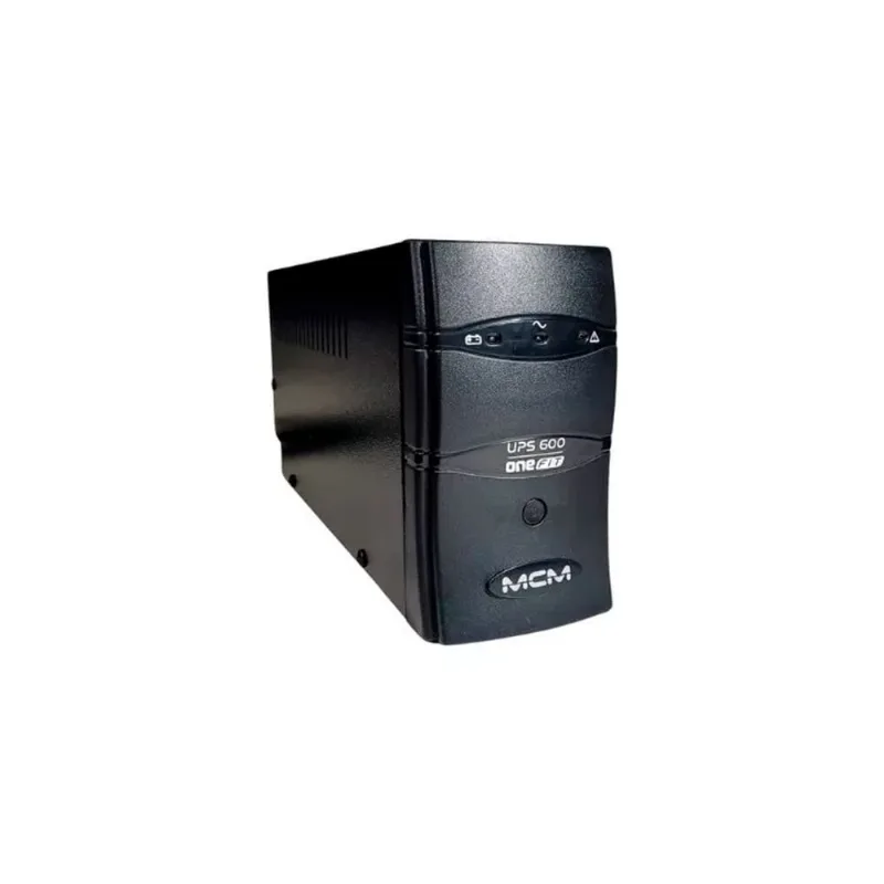 Nobreak MCM UPS One Fit 3.1 600VA, 4 tomadas, Trivolt Automático, Preto - UPS0266