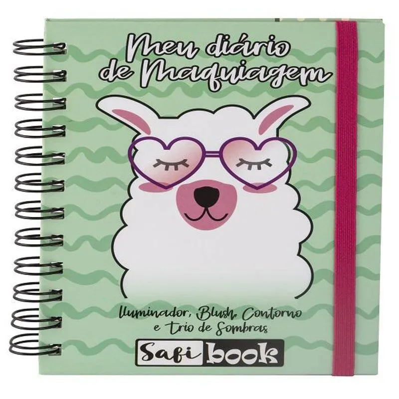 Paleta Mista Safi Book Safira Lhama Dark