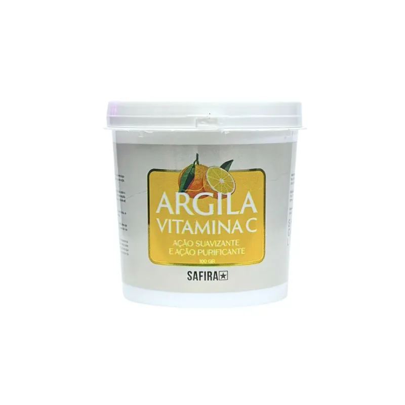 Argila Vitamina C Suavizante e Purificante 100gr - Safira