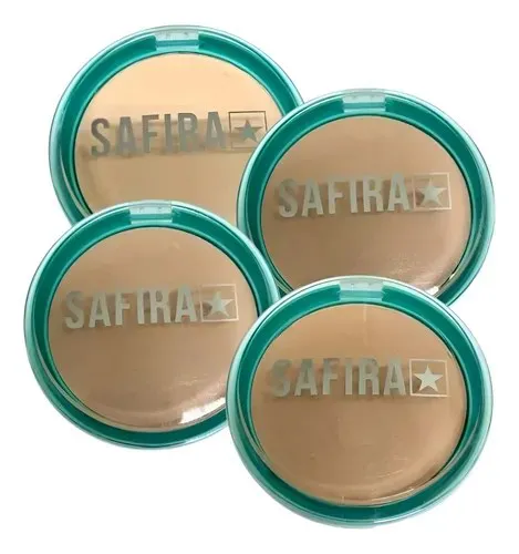 Pó Compacto Safira Green - Tons Claros