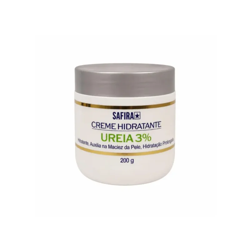 Creme Hidratante Ureia 3% 200g - Safira