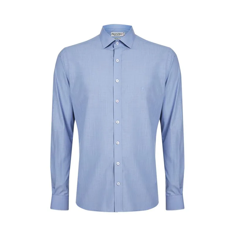 Camisa Masculina Palestra 1914 - Azul Médio - 3