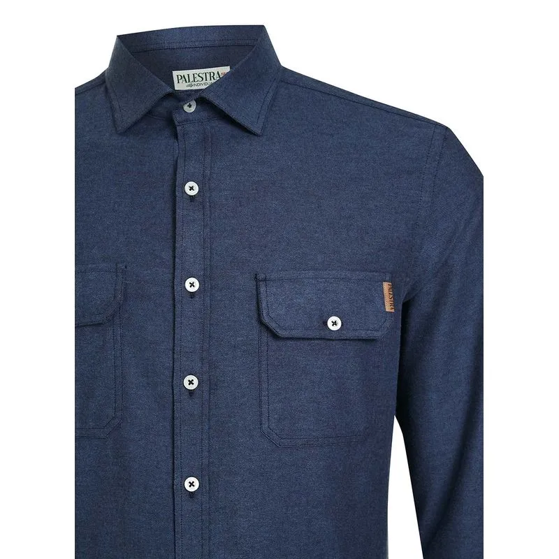 Camisa Masculina Palestra 1914 - Azul Escuro - 4
