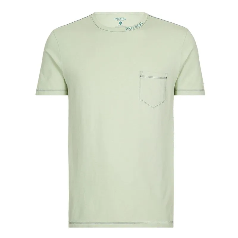 T-Shirt Masculina Palmeiras Palestra 1914 - Verde Claro - M
