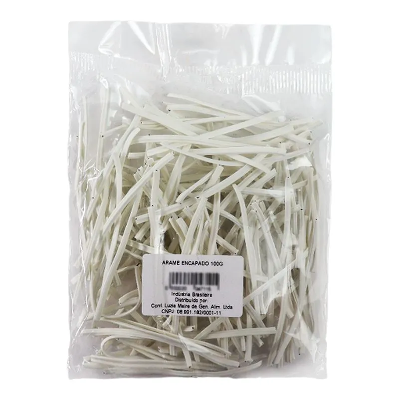 Arame Encapado para Embalagens 100g NOSSA CRIA ARAME ENCAPADO 100G PROPRIO