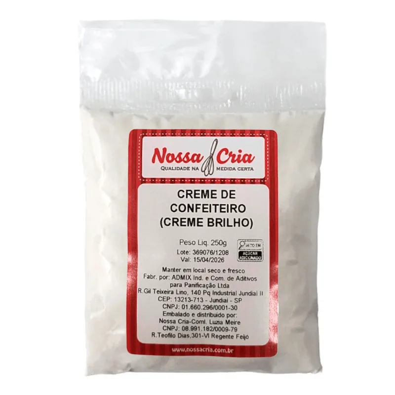 CREME DE CONFEITEIRO 250G NOSSA CRIA