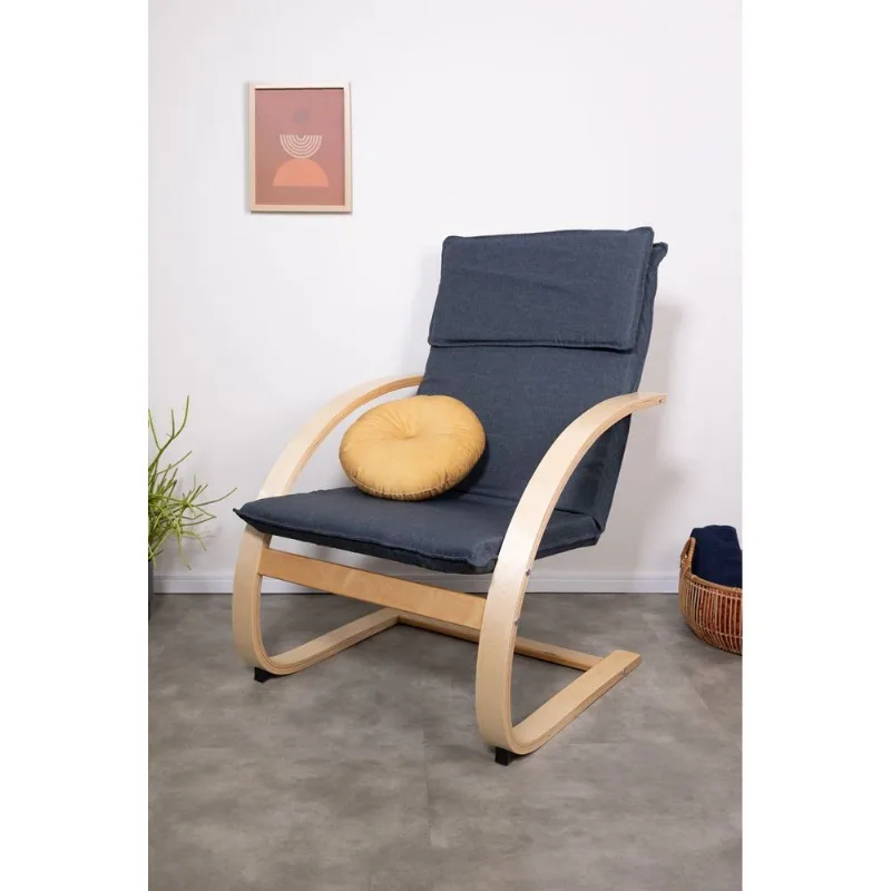 Cadeira comfort cinza