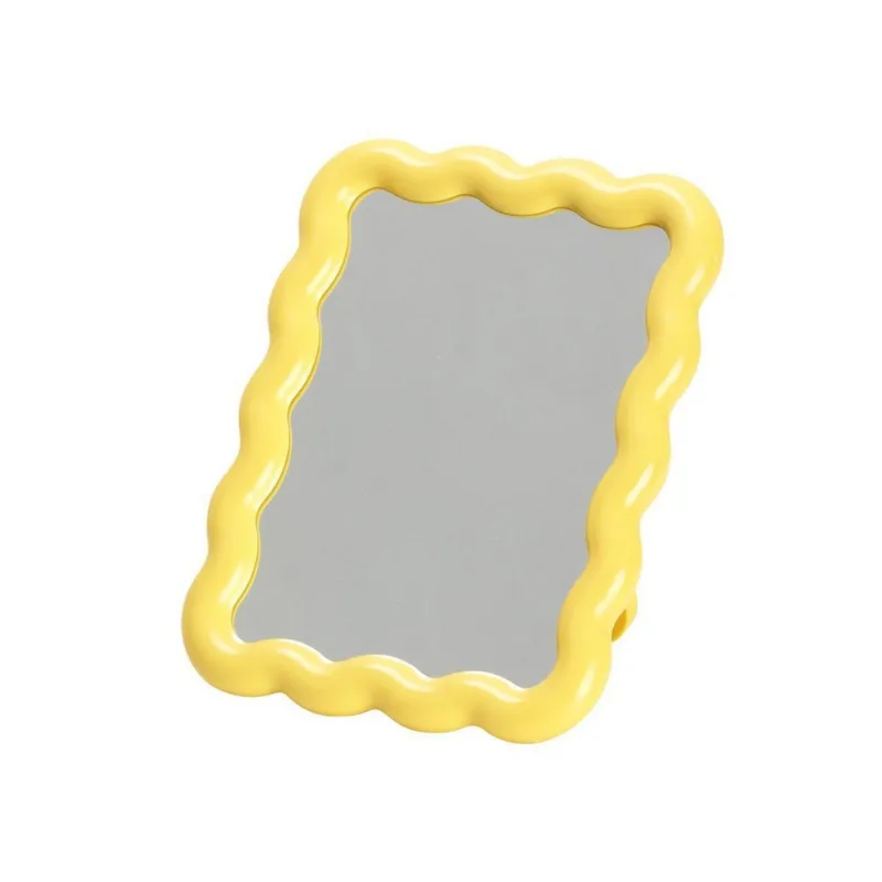 Espelho de Mesa Ondas Amarelo