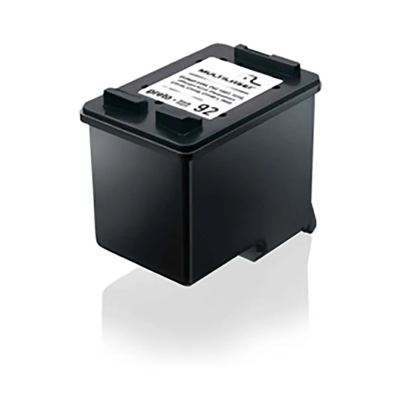 Cartucho De Jato Compatível C/ Hp Preto Multilaser - CO092 CO092