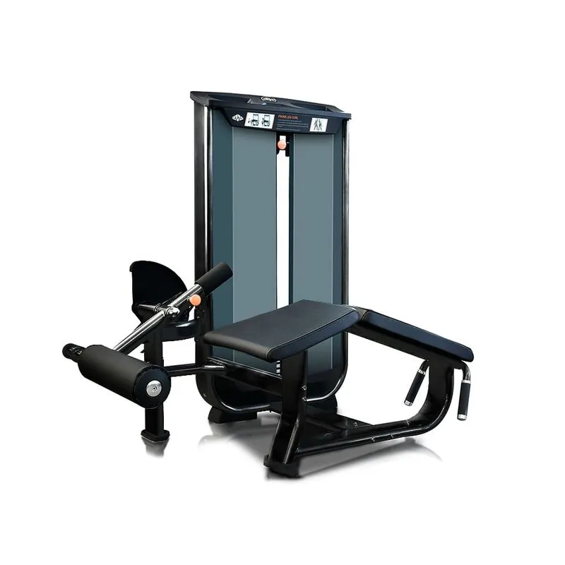 Prone Leg Curl Vita (flexora Deitada) Preto - 81kg – Em086 Em086