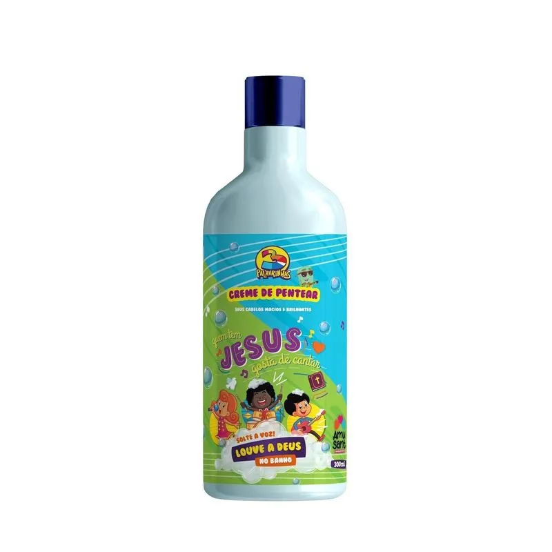 3 Palavrinhas Creme De Pentear Infantil 300ml