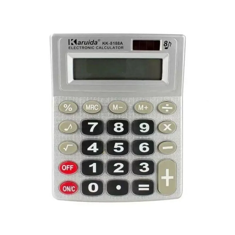 Calculadora De Mesa Comercial Escritório Display 12 Digitos